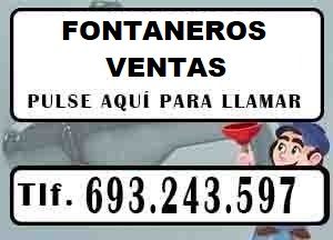 Fontaneros Ventas Madrid Urgentes