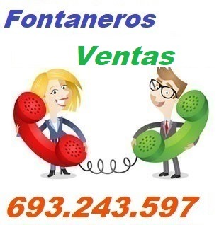 Telefono de la empresa fontaneros Ventas